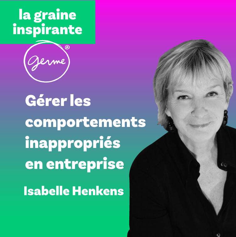 Photo de l'interviewée Isabelle henkens sur gérer les comportements toxiques en entreprise