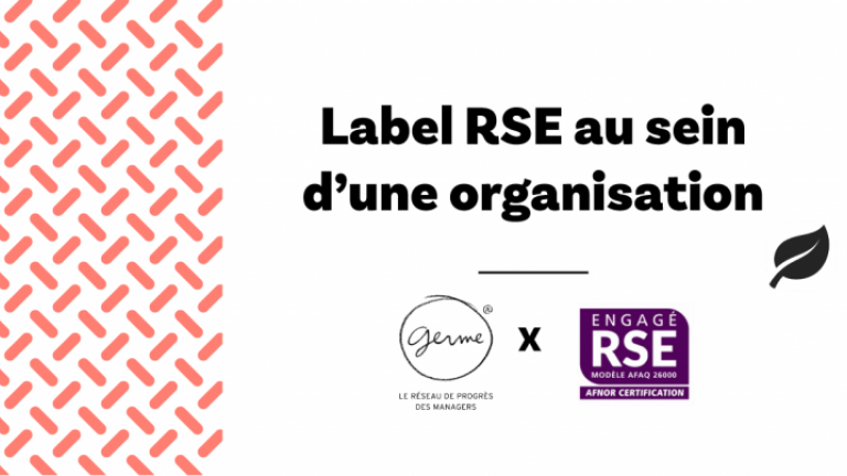 label Engagé RSE AFNOR GERME organisation