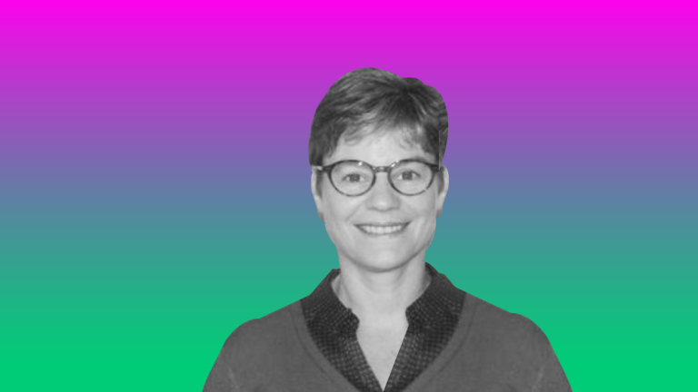 Visuel avec l'animatrice GERME Pascale Gentil du podcast théorie U