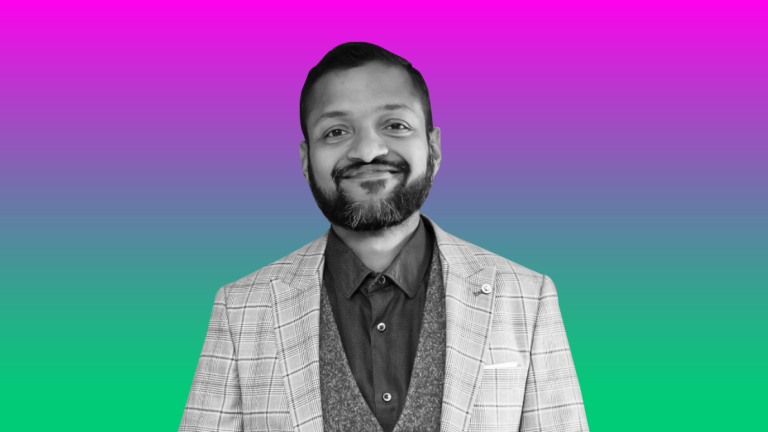 Visuel du podcast IA, manager et frugalité avec Abhinav Agarwal, intervenant GERME