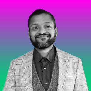 Visuel du podcast IA, manager et frugalité avec Abhinav Agarwal, intervenant GERME